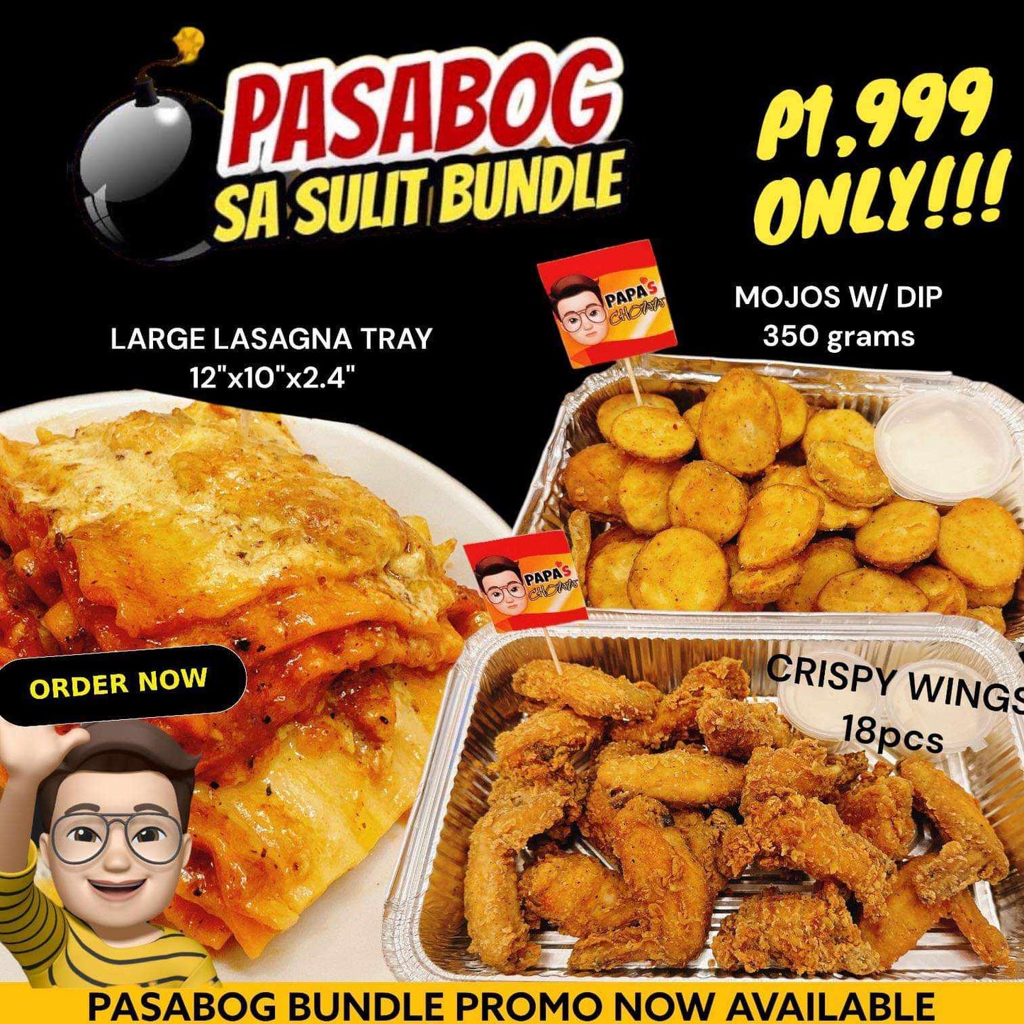 PASABOG LASAGNA BUNDLE 2k